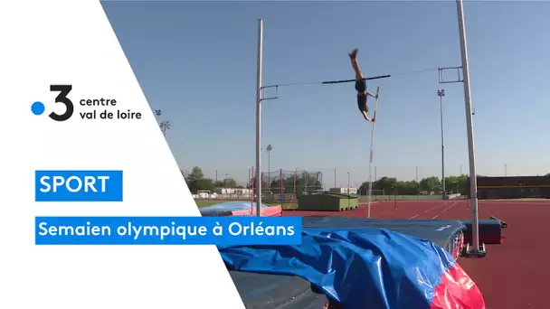 Sport : rencontre avec Stanley Joseph lors de la semaine olympique, athlète orléanais et perchiste