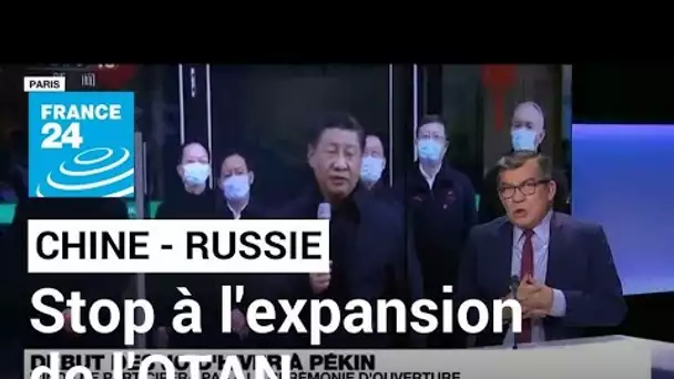 Russie et Chine affichent leur opposition commune à l'expansion de l'Otan • FRANCE 24