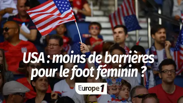 "Aux États-Unis, les filles n'ont pas eu à casser autant de barrières pour jouer au foot"