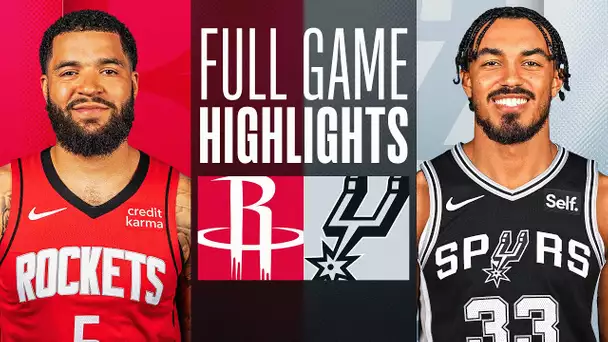 ROCKETS at SPURS | FULL GAME HIGHLIGHTS | March 12, 2024