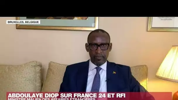 Abdoulaye Diop, chef de la diplomatie du Mali, juge "inacceptables" les déclaration de Paris