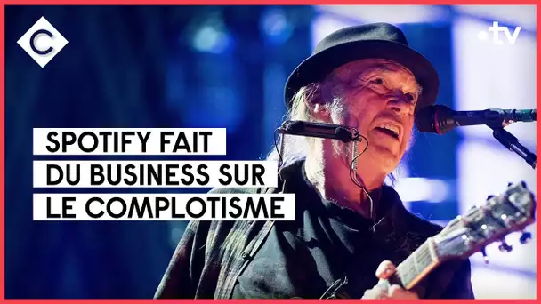 Neil Young claque la porte de Spotify - C à vous - 31/01/2022