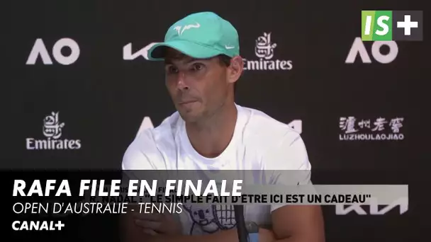 La réaction de Rafael Nadal après sa demi-finale