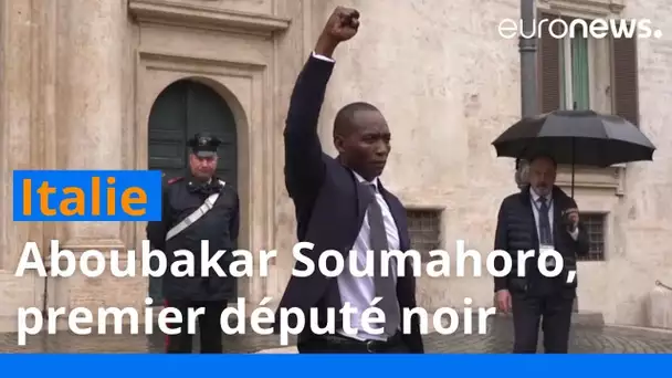 Aboubakar Soumahoro, premier député noir au Parlement italien