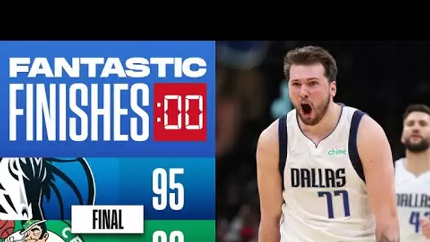 Final 1:46 WILD Ending in Mavericks/Celtics Game 😲