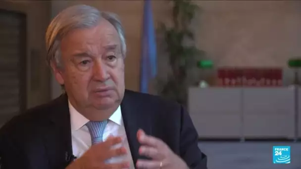 Afghanistan : il faut "maintenir un dialogue avec les Taliban", selon Antonio Guterres