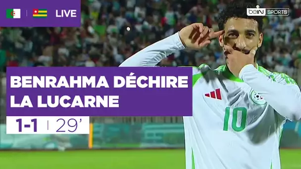 LIVE - Le GOLAZO INCROYABLE de Benrahma, pleine lucarne !