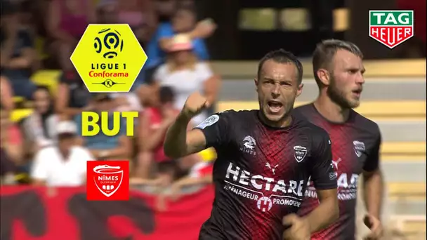 But Romain PHILIPPOTEAUX (70') / AS Monaco - Nîmes Olympique (2-2)  (ASM-NIMES)/ 2019-20