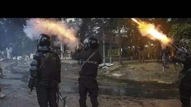 Le président du Sri Lanka en fuite, sa résidence prise d'assaut par des manifestants