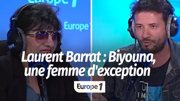 Laurent Barat à Biyouna : "Ce matin, j'ai la chance de rencontrer une femme d'exception"