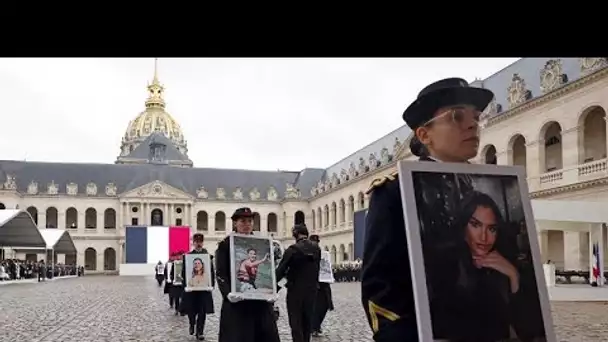 Emmanuel Macron rend hommage aux victimes françaises de l'attaque du Hamas du 7 octobre