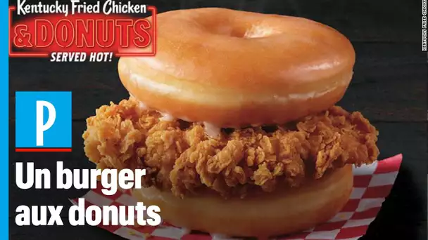 Le burger aux donuts, la « bombe calorique » lancée par KFC