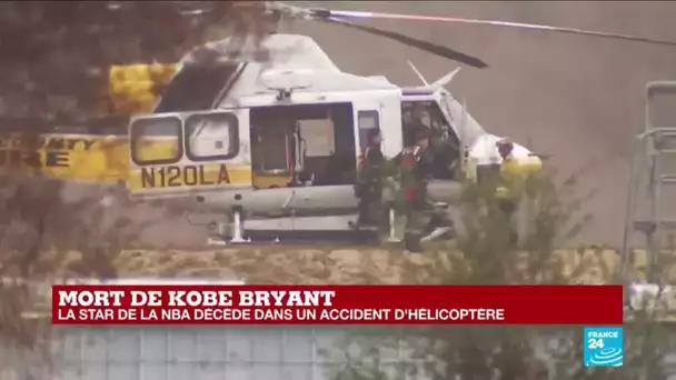 Mort de Kobe Bryant, la star de la NBA, décédé dans un accident d'hélicoptère