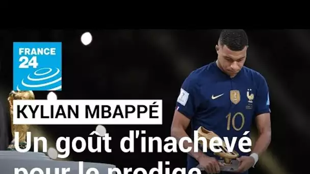 Mondial-2022 : un goût d'inachevé pour le prodige Kylian Mbappé • FRANCE 24