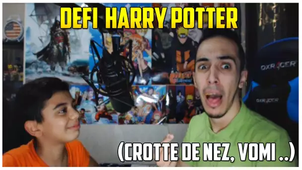 DÉFI AVEC MOMO - BONBONS HARRY POTTER ( CROTTES DE NEZ, VOMI .. )