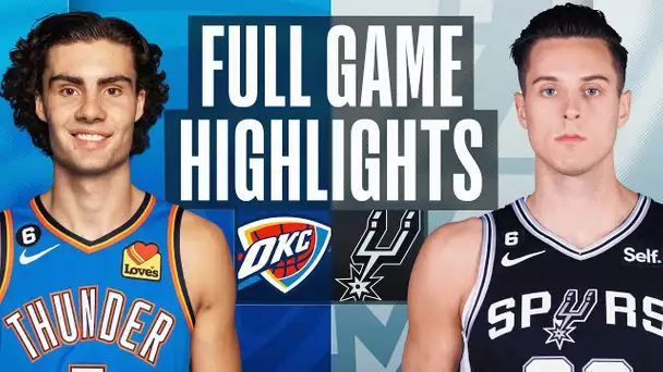 THUNDER at SPURS | FULL GAME HIGHLIGHTS | March 12, 2023