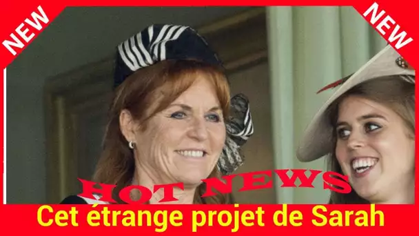 Cet étrange projet de Sarah Ferguson pour gagner de l'argent