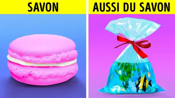 IDÉES DIY DE SAVONS COOLS || COMMENT FABRIQUER DU SAVON À LA MAISON