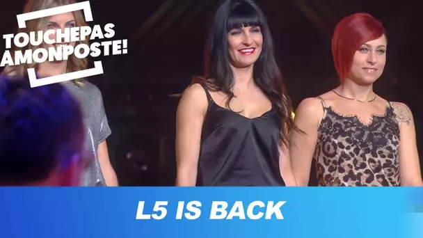 Les L5 chantent 'Toutes les femmes de ta vie' en live dans TPMP !