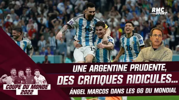 Coupe du monde 2022 : Des critiques ridicules contre l'Argentine estime Angel Marcos