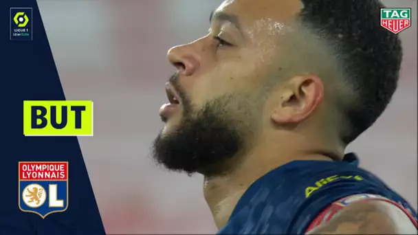 But Memphis DEPAY (57' - OLYMPIQUE LYONNAIS) AS MONACO - OLYMPIQUE LYONNAIS (2-3) 20/21