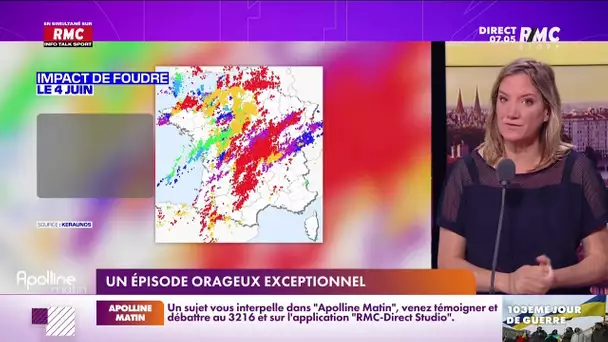 Géraldine de Mori explique pourquoi l'épisode orageux était exceptionnel