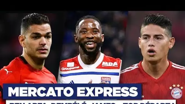 TRANSFERTS : Ben Arfa, Dembélé, Giroud, James ... les infos mercato du 1er janvier