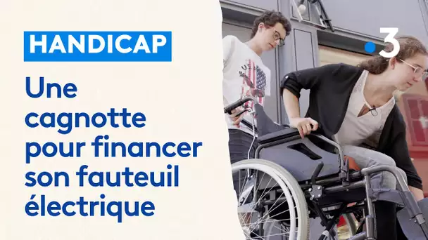 Lya, 18 ans, lance une cagnotte en ligne pour financer son fauteuil roulant électrique