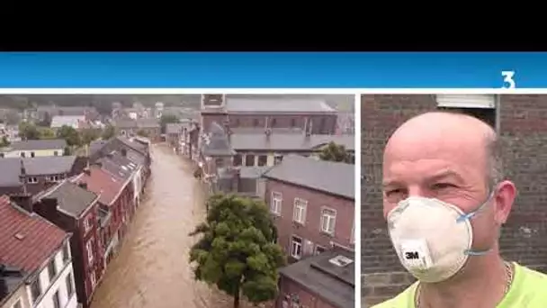 Après les sinistrés d'Alex, les bénévoles azuréens aident les Belges victimes des inondations (3/4)