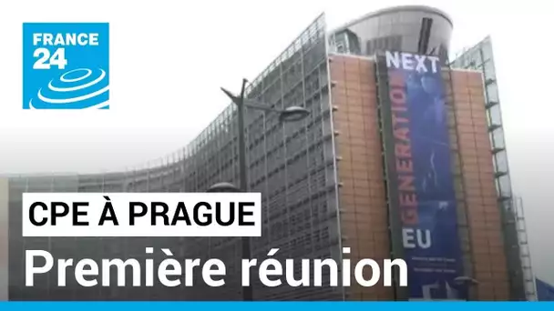 Première réunion pour la Communauté politique européenne à Prague • FRANCE 24