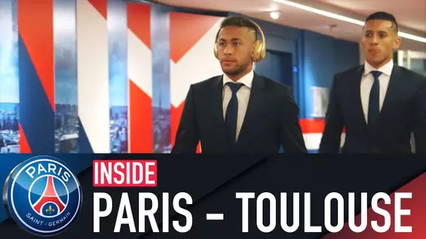 INSIDE - PARIS SAINT-GERMAIN VS TOULOUSE with Neymar Jr, Adrien Rabiot, Javier Pastore