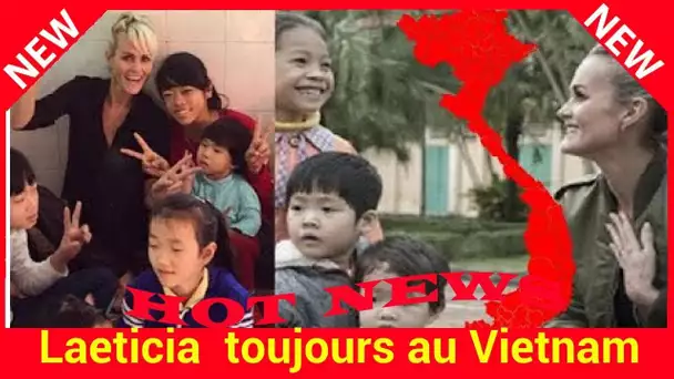 Laeticia Hallyday toujours au Vietnam : Jade et Joy vont-elles encore louper l’école?