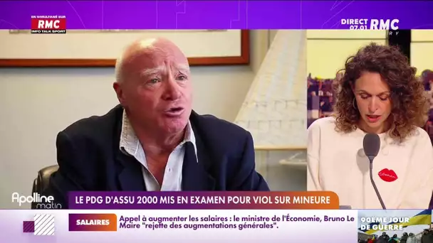 Le PDG du groupe Assu 2000, Jacques Bouthier, mis en examen pour viols sur mineure