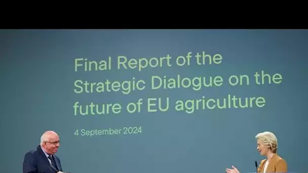 Un rapport sur l'avenir de l'agriculture européenne présenté à Ursula von der Leyen