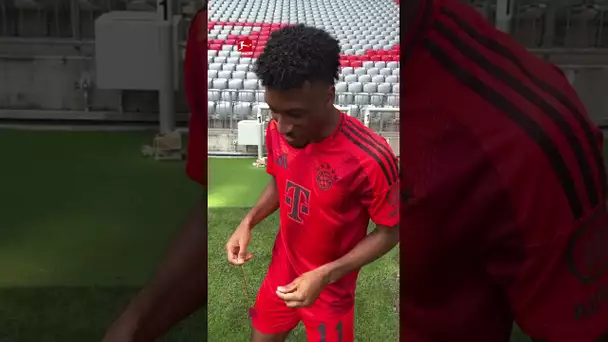 😂 Coman, Palhinha et Ulreich testent un nouveau challenge hilarant ! #shorts