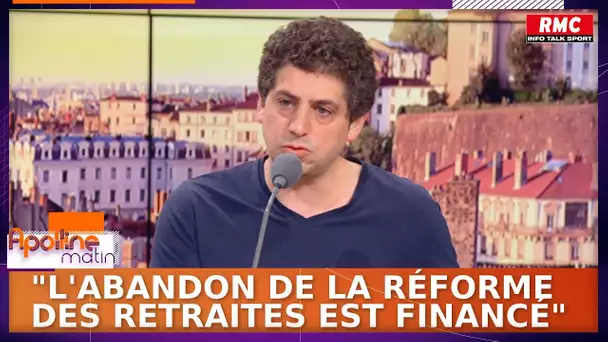 "L'abandon de la réforme des retraites est financé" par le programme du NFP, promet Michaël Zemmour