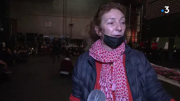 Occupation du Théâtre Sébastopol par les intermittents du spectacle.