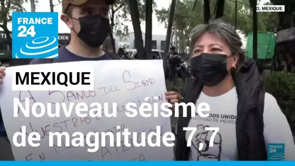 Mexique : l’ouest du pays secoué par un tremblement de terre de magnitude 7,7 • FRANCE 24