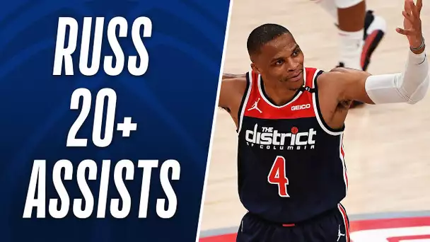 Best of Russell Westbrook's 20+ Assist Games!