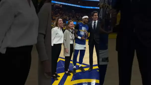 Gary Payton II receives 2021-22 Bob Lanier Community Assist Award presented by Kaiser Permanente!