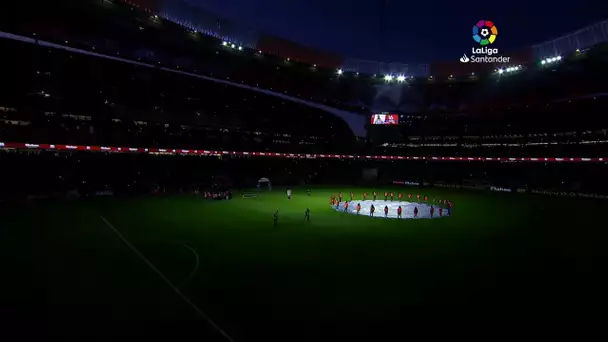 Calentamiento Atlético de Madrid vs Levante UD