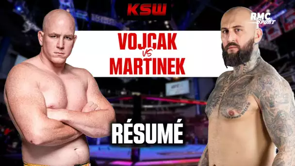 Résumé KSW : Un KO de fou furieux dans le combat Vojcak-Martinek