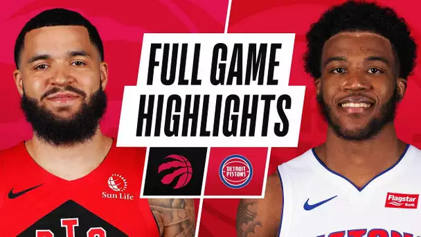 RAPTORS at PISTONS | FULL GAME HIGHLIGHTS | March 29, 2021