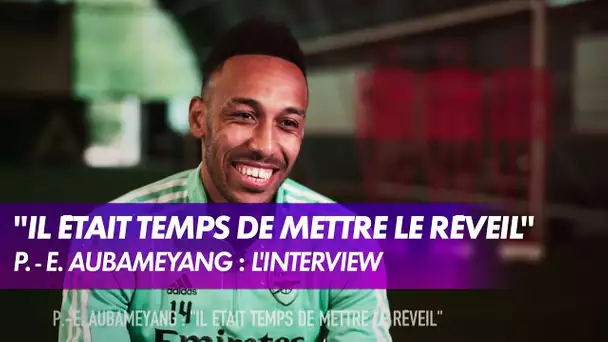 L'interview de P.-E. Aubameyang