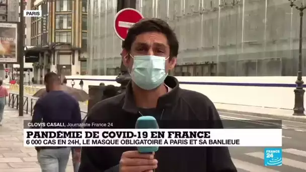 Masque obligatoire à Paris : la mesure "très largement respectée" dans la capitale