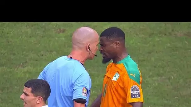 🏆🌍 CAN 2021 ⚡️ C'était tendu entre l'arbitre et Serge Aurier !