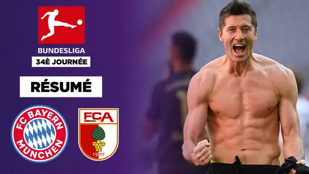 Résumé : Lewandowski record, le Bayern fête son titre