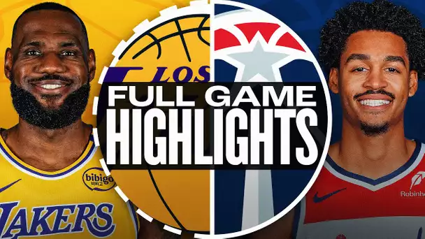 LAKERS at WIZARDS | FULL GAME HIGHLIGHTS | January 30, 2025