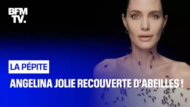 Angelina Jolie recouverte d'abeilles !