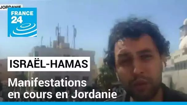 Hôpital bombardé à Gaza : manifestations en cours en Jordanie • FRANCE 24